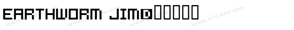 Earthworm Jim字体转换
